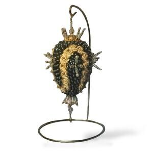 Pinfair UK Royal Splendour Kingfisher Easter Egg Sequin Bead Ornament Kit PA140K